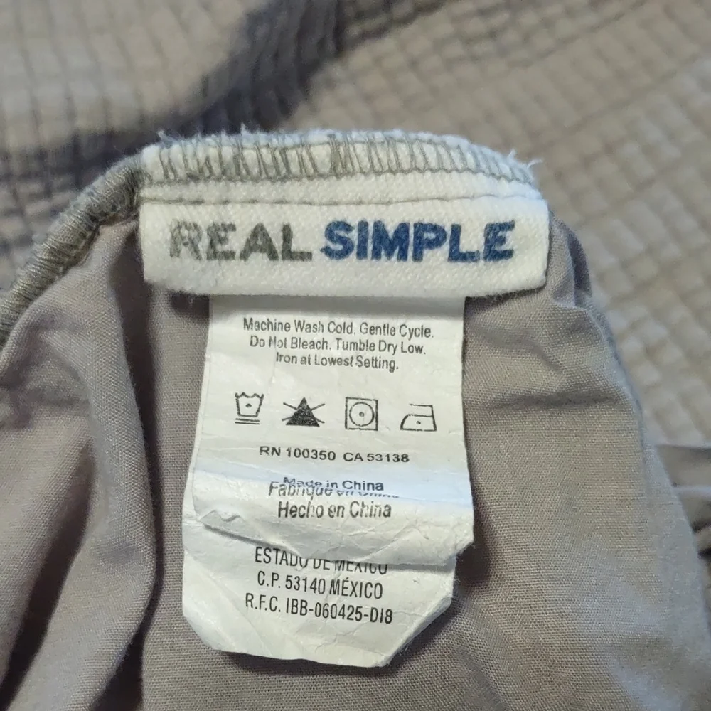 REAL SIMPLE | Standard King Duvet 100% Cotton